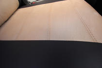 Nissan X-trail T32/Rogue 2014-2021 Housses de Sièges Auto Similicuir+Tissu+Alcantara Antara A0013 (Set Complet) photo 9