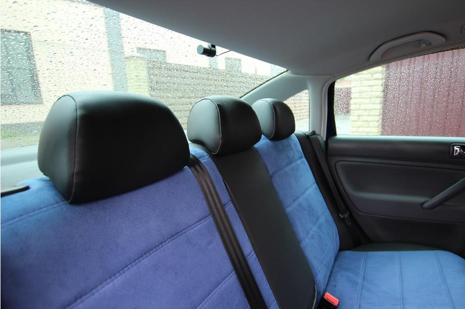 Volkswagen Passat B5 1997-2005 Housses de Sièges Auto Similicuir+Tissu+Alcantara Antara A006 (Ensemble Complet) Photo 7