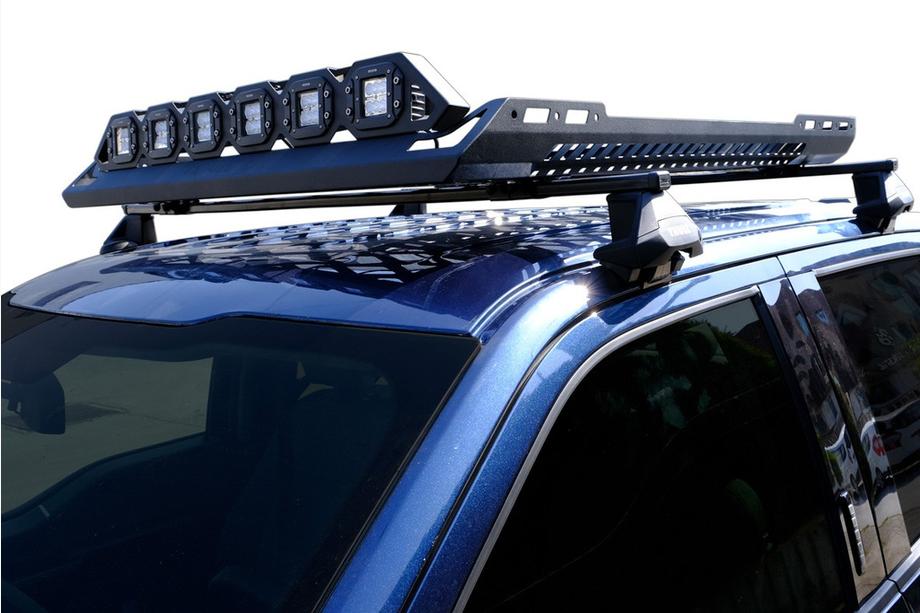 Ford F-150 2014-2021 Support de phares LED pour panier de toit Dakar Image