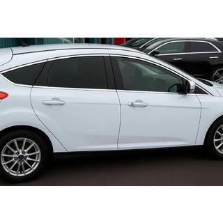 Ensemble complet d'encadrements de vitres HB (12 pcs, inox) Ford Focus III 2011-2017 photo 1