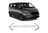 Ford Custom 2013-2022 Encadrement chromé pour calandre 2018+ (4 pcs, inox) photo 3