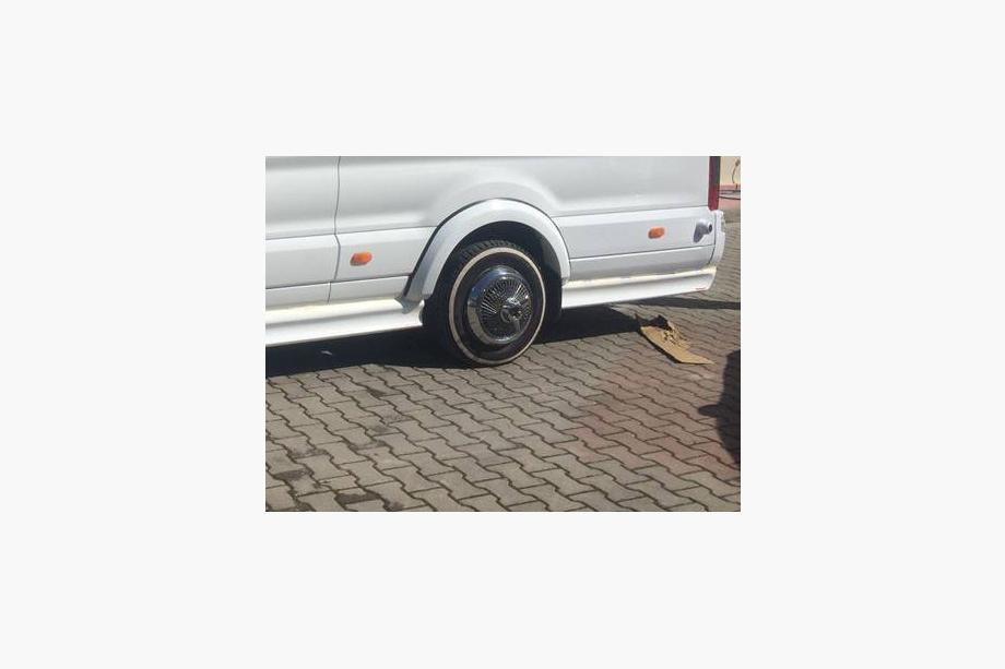 Ford Transit 2014- Bas de caisse partie arrière (apprêtés pour peinture) Image