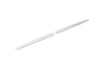 Honda Accord X 2017-2022 Baguette chromée au-dessus de la plaque d'immatriculation (2020-2022, inox) photo 1