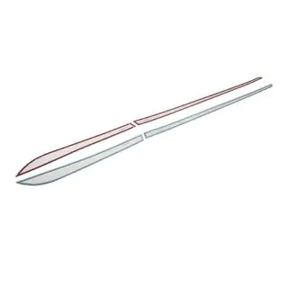 Moulures de Portes SD (4 pcs, Inox) Honda City 2021- photo 3