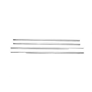 Encadrement extérieur de vitres inox (4 pcs) photo 2