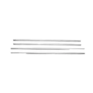 Encadrement extérieur de vitres inox (4 pcs) Honda Civic 1995-2001 photo 2