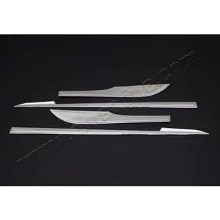 Moulures de Portes V2 (4 pcs, Inox) Honda Civic Sedan X 2016-2021 photo 2