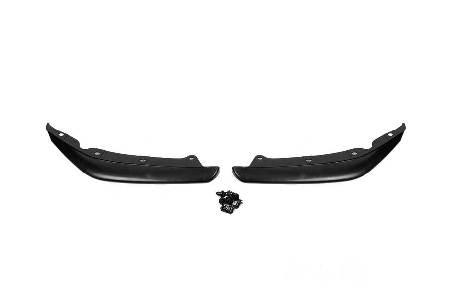 Honda Civic Sedan X 2016-2021 Extensions de pare-chocs arrière Flaps (2 pcs, noir) Photo 2
