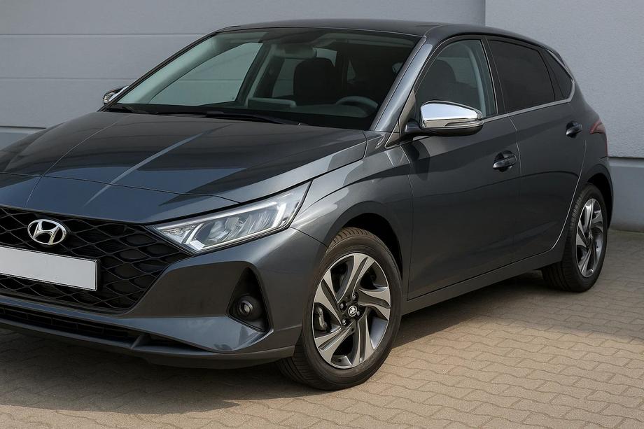 Hyundai I-20 2020- Coques de Rétroviseurs (2 pcs, Inox) Image