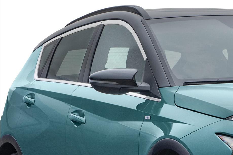 Hyundai Bayon 2021- Kit complet d'encadrements de vitres (14 pièces, inox) Photo 2