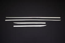Hyundai I-10 2020- Moulures de Portes Chromées (4 pcs, Inox) photo 2