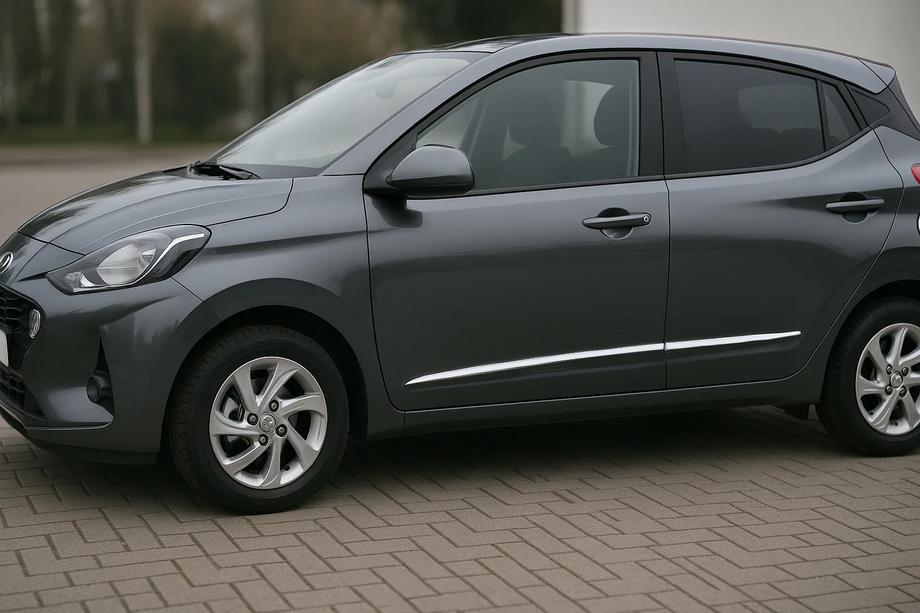 Hyundai I-10 2020- Moulures de Portes Chromées (4 pcs, Inox) Image