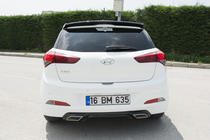 Hyundai I-20 2014-2020 Extension arrière Meliset (apprêtée pour peinture) photo 4