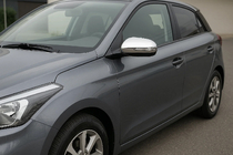Hyundai I-20 2014-2020 Coques de Rétroviseurs V2 (2 pcs, Inox) photo 1