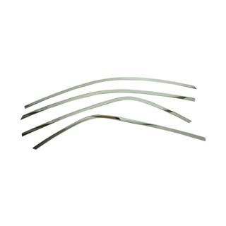 Moulures Supérieures de Vitres Acier Inoxydable (4 pcs) Hyundai I-20 2014-2020 photo 2
