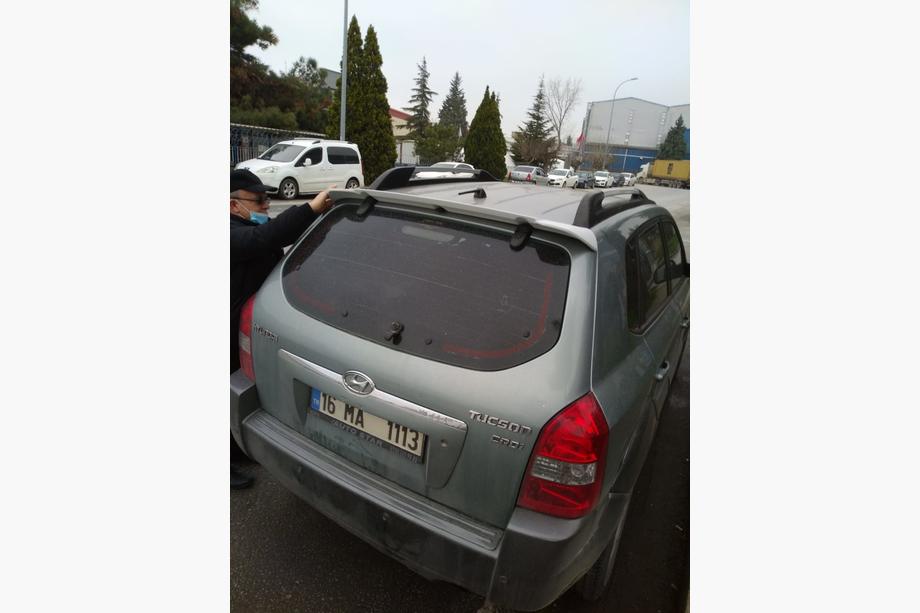 Hyundai Tucson JM 2004- Aileron Meliset (apprêté pour peinture) Image