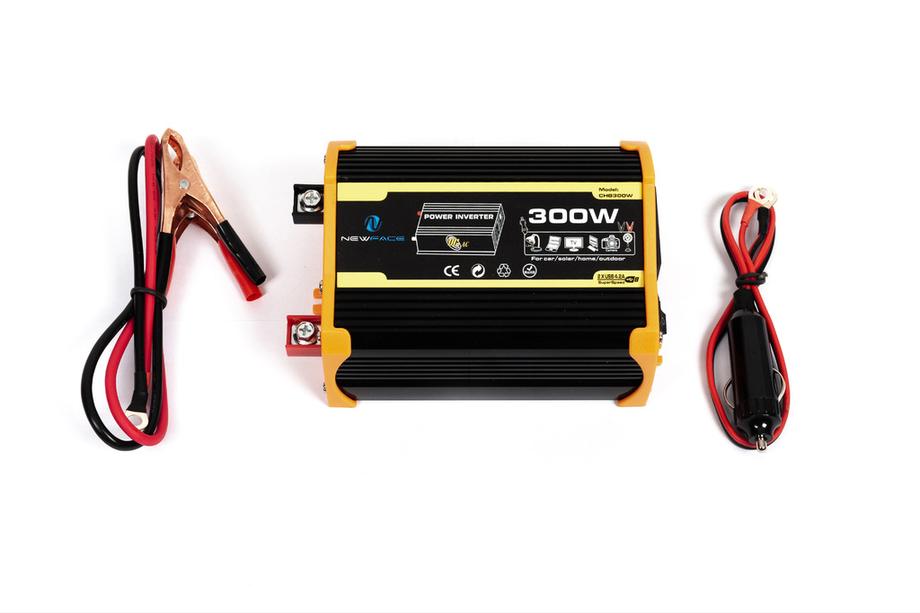Onduleur de voiture (220V/USB/300W) CHB300W Image