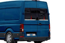 Volkswagen Crafter 2016- Bordure de vitre inox (2 pcs) photo 1