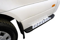 Mercedes Sprinter W907/W910 2018- Marchepieds Latéraux DOT-Line derrière la roue (2 pcs, Aluminium) 85cm photo 1