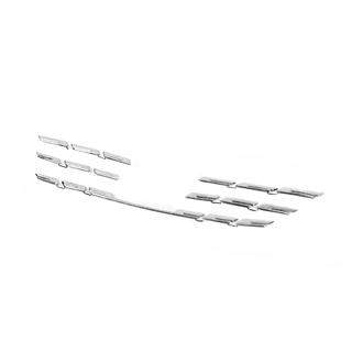 Couvre-Calandre Chromés 2021+ (5 pcs, Acier Inoxydable) Renault Megane IV 2016-2025 photo 4