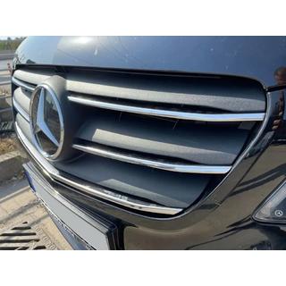 Couvre-Calandre Chromés 2020+ (5 pcs, Acier Inoxydable) Mercedes Vito/V-class W447 2014- photo 3