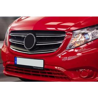 Couvre-Calandre Chromés 2020+ (5 pcs, Acier Inoxydable) Mercedes Vito/V-class W447 2014- photo 1