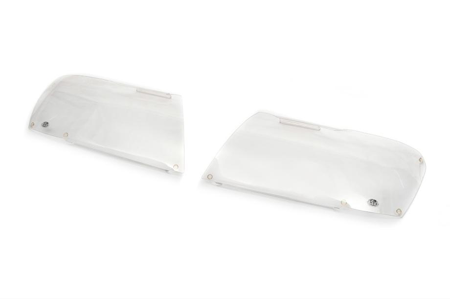 Mitsubishi Pajero Wagon III 1999-2006 Caches de phares de protection pour 2002-2008 (2 pcs, EGR AIRPLEX) Photo 2