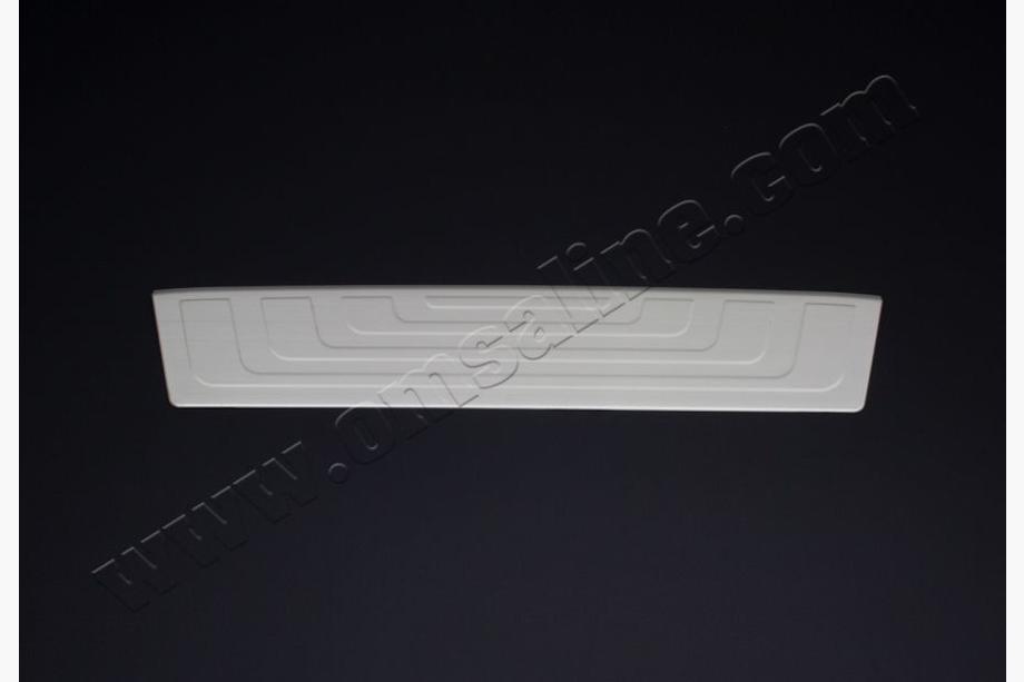 Mercedes X class 2017-2020 Protection de pare-chocs arrière (1 pc, inox) Image