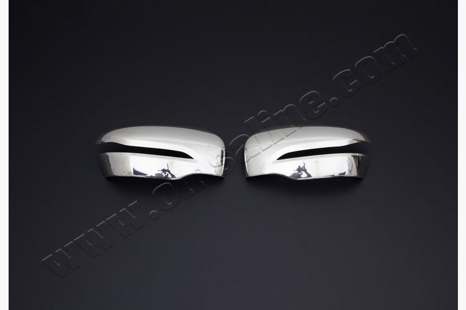 Mercedes X class 2017-2020 Coques de Rétroviseurs (2 pcs, Acier Inoxydable) Image