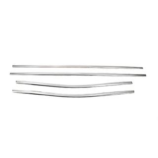 Baguettes inférieures de vitres inox (4 pcs) photo 3