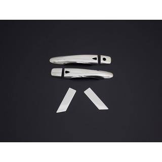 Couvre-poignées de Porte Chromés (4 pcs, Acier Inoxydable) photo 1