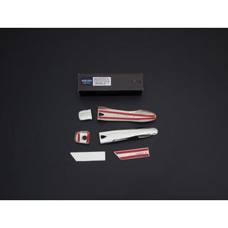 Couvre-poignées de Porte Chromés (4 pcs, Acier Inoxydable) photo 3