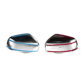 Couvre-rétroviseurs (2 pcs, Acier Inoxydable) Nissan Navara/NP300 2016- photo 4