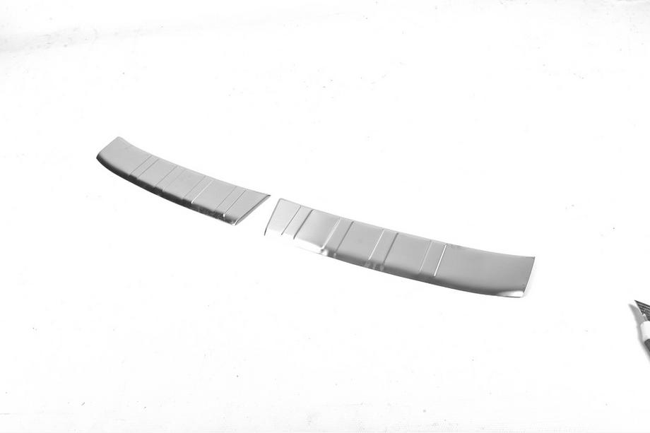 Nissan Qashqai 2014-2021 Protection de Seuil de Coffre en Acier Inoxydable OmsaLine - Inox Italien Photo 4