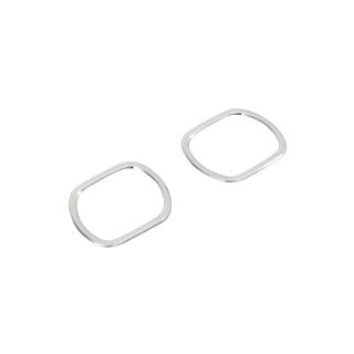 Caches chromés pour antibrouillards (2 pcs, inox) photo 2