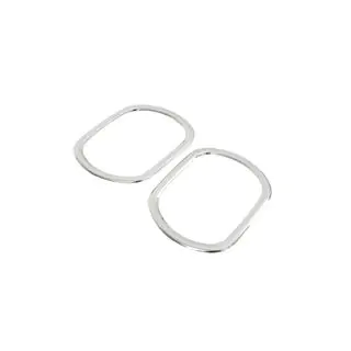 Caches chromés pour antibrouillards (2 pcs, inox) photo 4