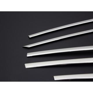 Kit complet d'encadrements de vitres inox (12 pcs) Peugeot 2008 2019- photo 3