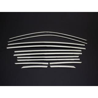 Kit complet d'encadrements de vitres inox (12 pcs) Peugeot 2008 2019- photo 2