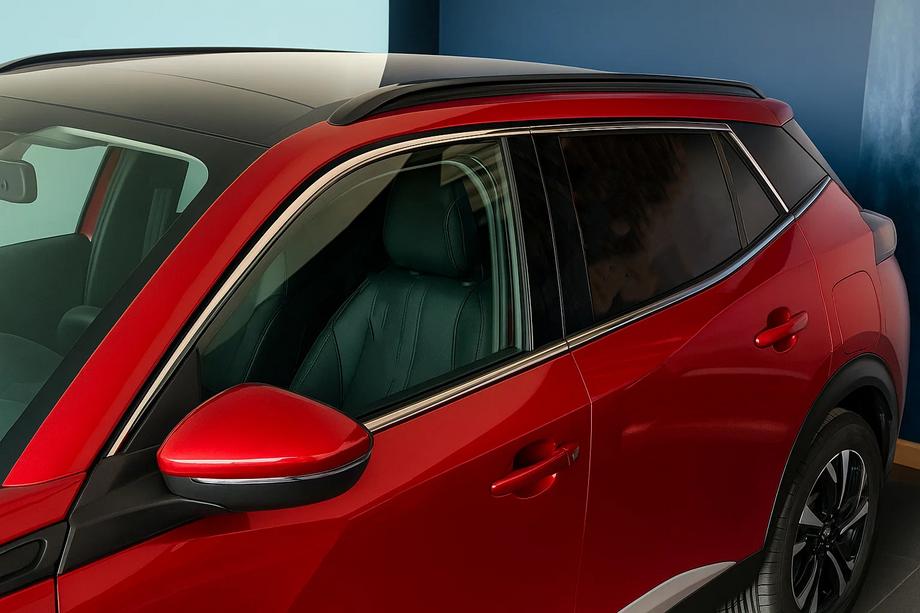 Peugeot 2008 2019- Kit complet d'encadrements de vitres inox (12 pcs) Image