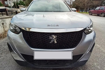 Peugeot 2008 2019- Enjoliveur de capot (1 pc, inox) photo 1