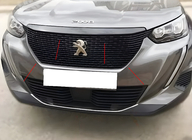 Peugeot 2008 2019- Entourages de calandre (3 pcs, inox) photo 1
