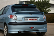 Peugeot 206 1998-2024 Spoiler inférieur Meliset (apprêté pour peinture) photo 1