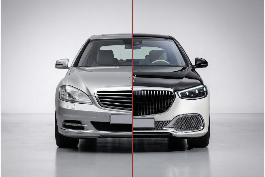 Mercedes S-сlass W221 2005-2013 Kit de restylage pour W223 Maybach Image