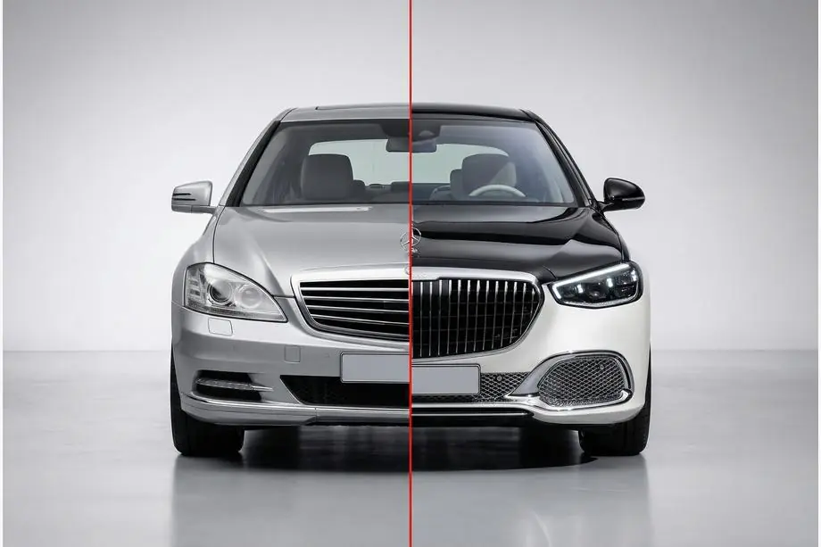 Mercedes S-class W221 2005-2013 Kit de restylage pour W223 Maybach Photo 1
