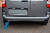 Peugeot Partner/Rifter 2019- Baguette de pare-chocs arrière inox photo 4