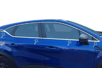 Renault Captur 2019- Encadrements de Vitres Acier Inoxydable (8 pcs) photo 1