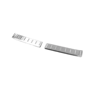 Seuil de coffre inox brossé mat (2 pcs) photo 1