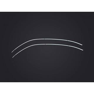 Encadrement supérieur de vitres inox (8 pcs) Renault Captur 2019- photo 2