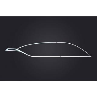 Kit complet d'encadrements de vitres (16 pièces, inox) Renault Captur 2019- photo 4