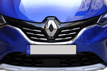 Renault Captur 2019- Couvre-calandre chromés (6 pcs, inox) photo 4